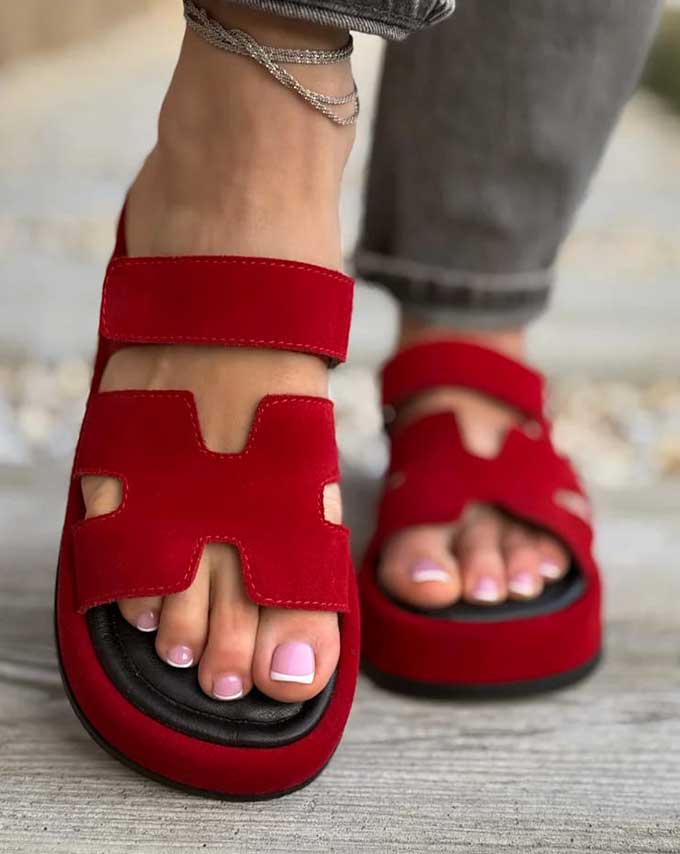 Mules Eva Light - Style H chic & semelle compensée