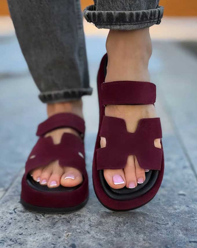 Mules Eva Light - Style H chic & semelle compensée