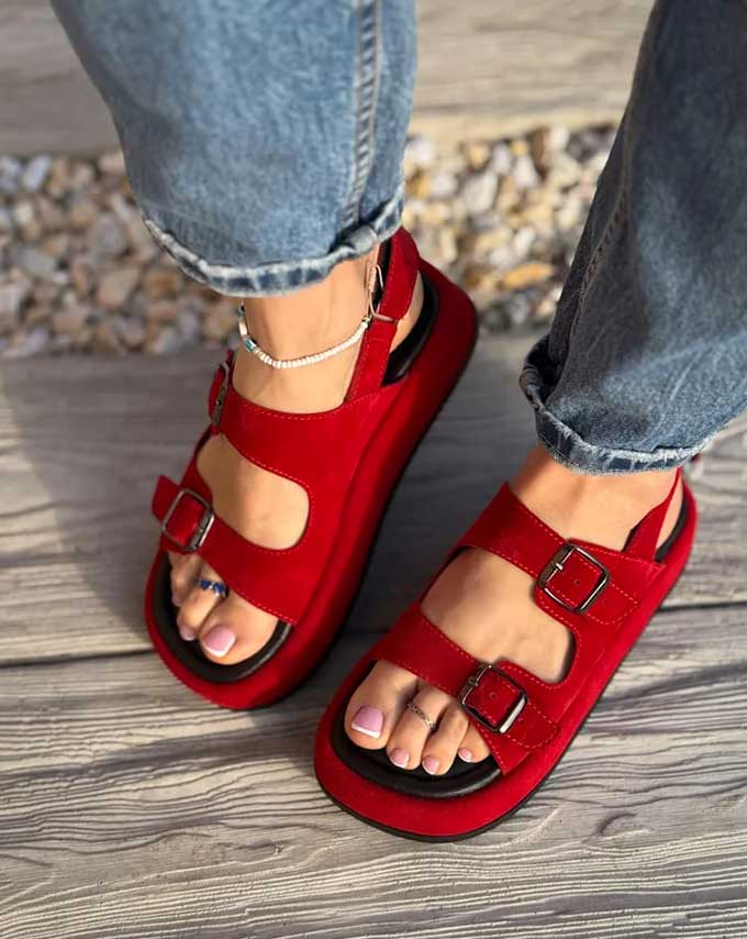 Sandales Eva Light – Semelle compensée confort